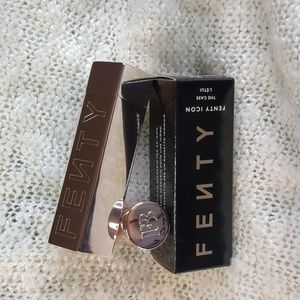 FENTY ICON "The Case" Two-piece Empty Refillable Case, Metallic Nude